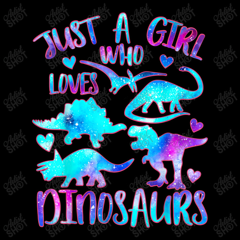 Just A Girl Who Loves Dinosaurs  Dinosaur Theme Teen Girls Adjustable Cap by Juan-Design | Artistshot