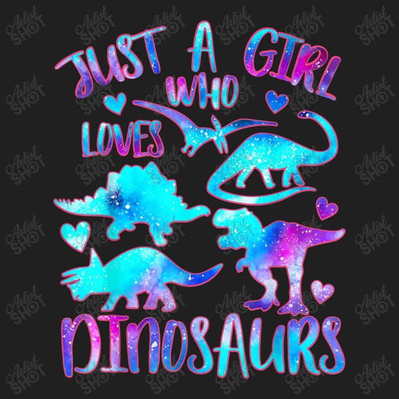 Just A Girl Who Loves Dinosaurs  Dinosaur Theme Teen Girls Ladies Polo Shirt by Juan-Design | Artistshot