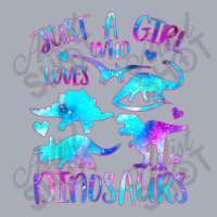 Just A Girl Who Loves Dinosaurs  Dinosaur Theme Teen Girls Tank Dress | Artistshot