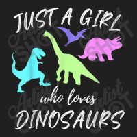 Just A Girl Who Loves Dinosaurs Dinosaur Theme Ladies Polo Shirt | Artistshot