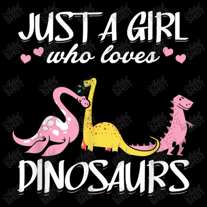 Just A Girl Who Loves Dinosaurs Dinosaur Adjustable Cap by Juan-Design | Artistshot