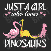 Just A Girl Who Loves Dinosaurs Dinosaur Printed Hat | Artistshot