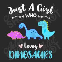 Just A Girl Who Loves Dinosaurs Printed Hat | Artistshot