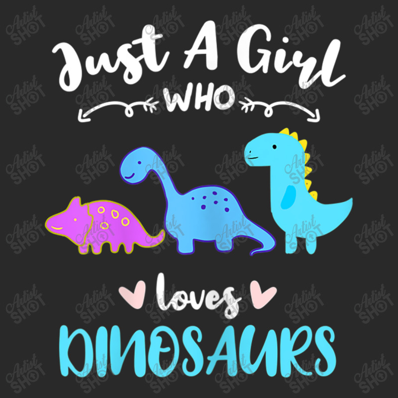 Just A Girl Who Loves Dinosaurs Printed hat by Juan-Design | Artistshot