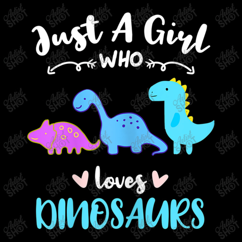 Just A Girl Who Loves Dinosaurs Kids Cap by Juan-Design | Artistshot