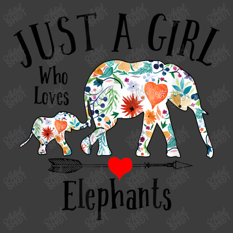 Just A Girl Who Loves Elephants Cute Design For Women Girls Men's Polo Shirt | Artistshot