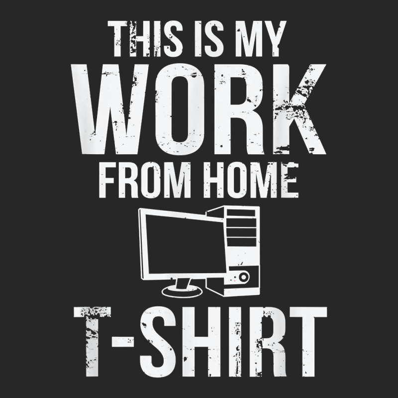 This Is My Work From Home T Shirt Funny Telecommuter T Shirt Men's T-shirt Pajama Set by klezgbnist | Artistshot