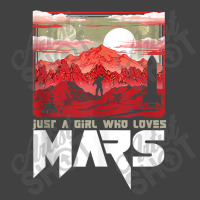 Just A Girl Who Loves Mars Vintage Martian Exploration Space Vintage T-shirt | Artistshot