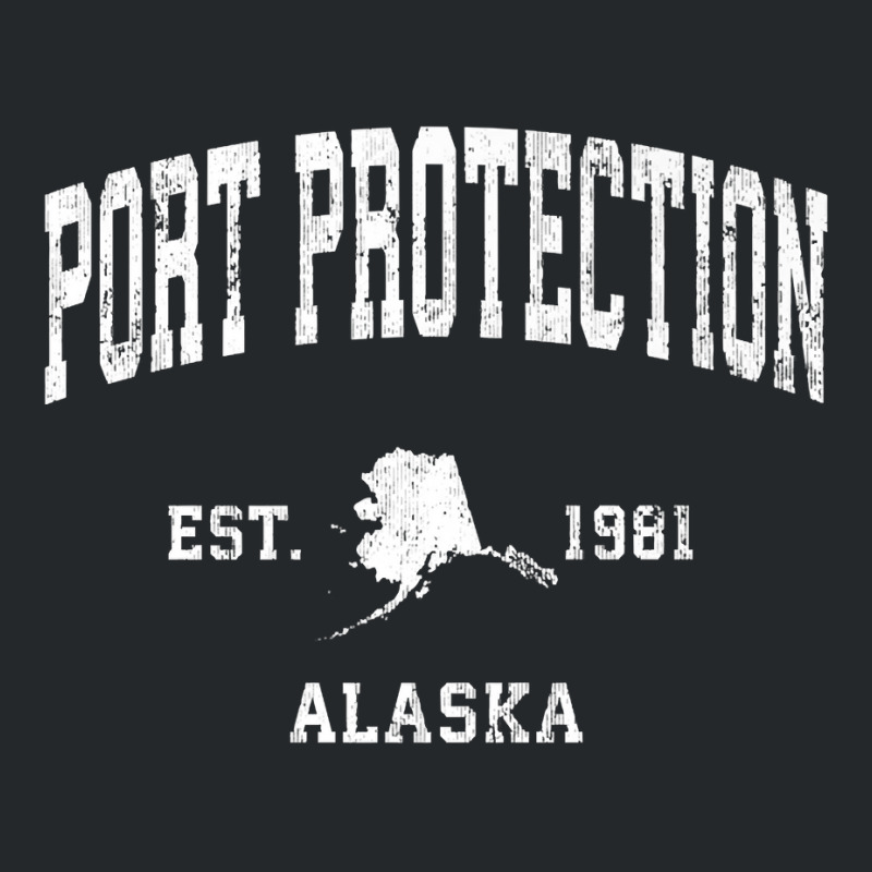 Port Protection Alaska Ak Vintage Athletic Sports Design Premium T Shi Crewneck Sweatshirt | Artistshot