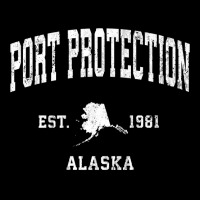 Port Protection Alaska Ak Vintage Athletic Sports Design Premium T Shi Men's 3/4 Sleeve Pajama Set | Artistshot