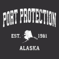 Port Protection Alaska Ak Vintage Athletic Sports Design Premium T Shi Vintage Hoodie | Artistshot