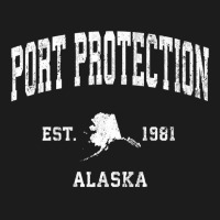 Port Protection Alaska Ak Vintage Athletic Sports Design Premium T Shi Hoodie & Jogger Set | Artistshot