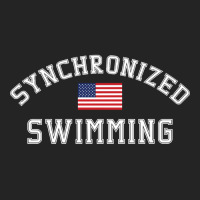 American Flag Synchronized Swimming 3/4 Sleeve Shirt | Artistshot