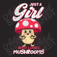 Just A Girl Who Loves Mushrooms Mycologists Mushroom Lovers Vintage Cap | Artistshot