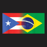 Puerto Rican Brazilian Flag Puerto Rico Brazil T Shirt T-shirt | Artistshot