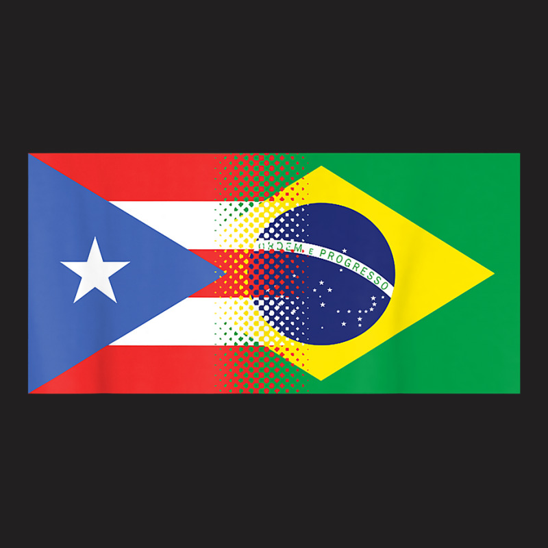 Puerto Rican Brazilian Flag Puerto Rico Brazil T Shirt T-shirt | Artistshot