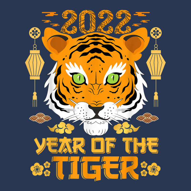 2022 Year Of The Tiger Happy Chinese New Year Cute Horoscope T Shirt Men Denim Jacket | Artistshot