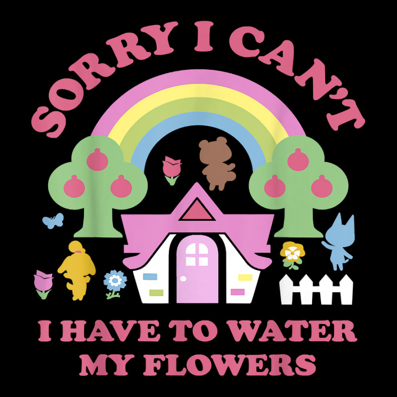 Animal Crossing Sorry I Can T I Have To Water My Flowers Pocket T-shirt | Artistshot