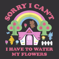 Animal Crossing Sorry I Can T I Have To Water My Flowers Vintage Short | Artistshot