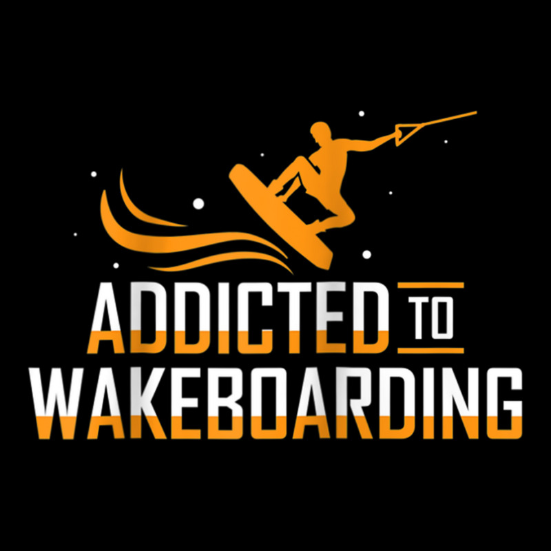 Addicted To Wakeboarding Wake Wakeboarder Wakeboard Funny Ap Raglan Ba Adjustable Cap | Artistshot