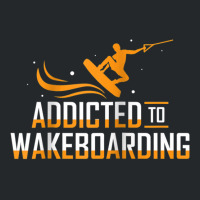 Addicted To Wakeboarding Wake Wakeboarder Wakeboard Funny Ap Raglan Ba Crewneck Sweatshirt | Artistshot