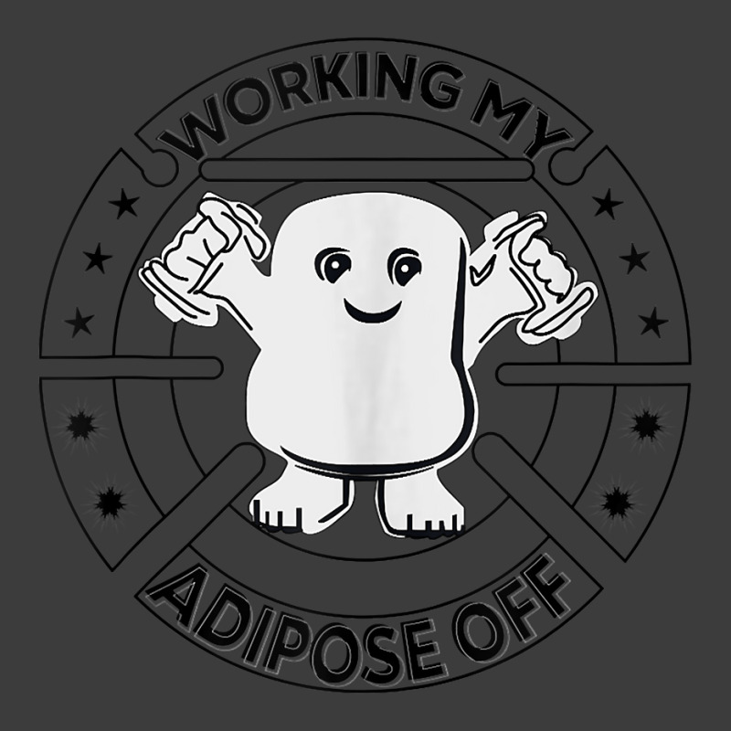 Working My Adipose Off  Funny Exercise Gift Apparel Tank Top Men's Polo Shirt | Artistshot