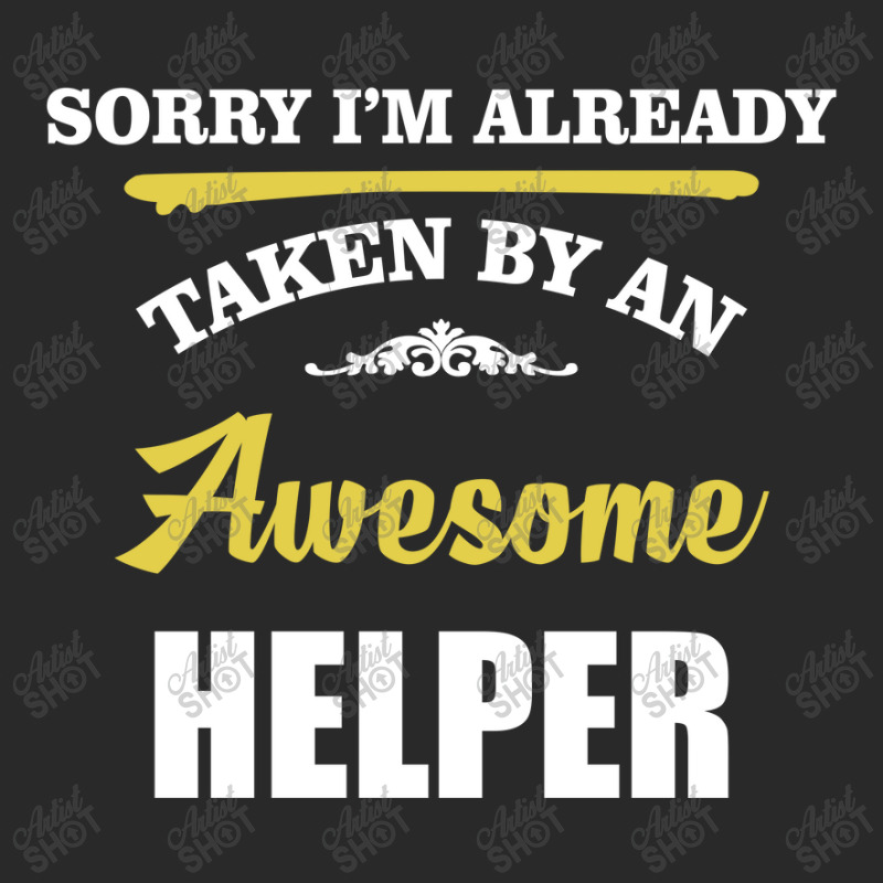Sorry I'm Taken By An Awesome Helper Toddler T-shirt | Artistshot