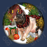 Hampshire Sow Pig Christmas Ladies Denim Jacket | Artistshot