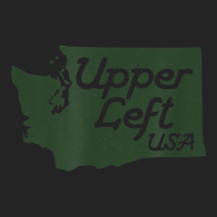 Upper Left Usa T Shirt Pnw Pacific Northwest Tee 3/4 Sleeve Shirt | Artistshot