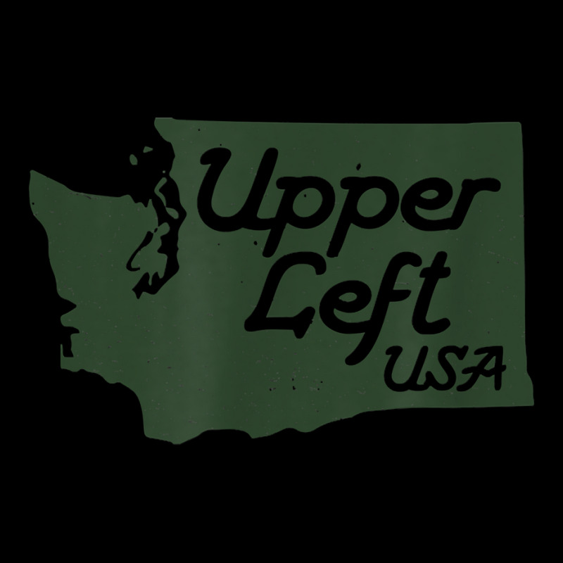 Upper Left Usa T Shirt Pnw Pacific Northwest Tee Long Sleeve Shirts | Artistshot