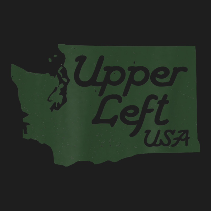 Upper Left Usa T Shirt Pnw Pacific Northwest Tee Classic T-shirt | Artistshot