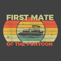 Retro First Mate Pontoon Captain Boat Boating Pontooning T Shirt Vintage T-shirt | Artistshot