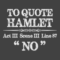 Stage Manager Theatre Gifts   Shakespeare Hamlet Quote Funny T Shirt Vintage T-shirt | Artistshot