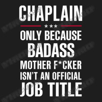 Gift For Badass Chaplain Classic T-shirt | Artistshot