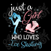 Just A Girl Who Loves Ice Skating  For Ice Skating Girl Adjustable Cap | Artistshot