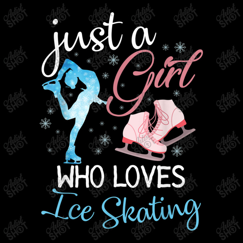 Just A Girl Who Loves Ice Skating  For Ice Skating Girl Adjustable Cap by Juan-Design | Artistshot