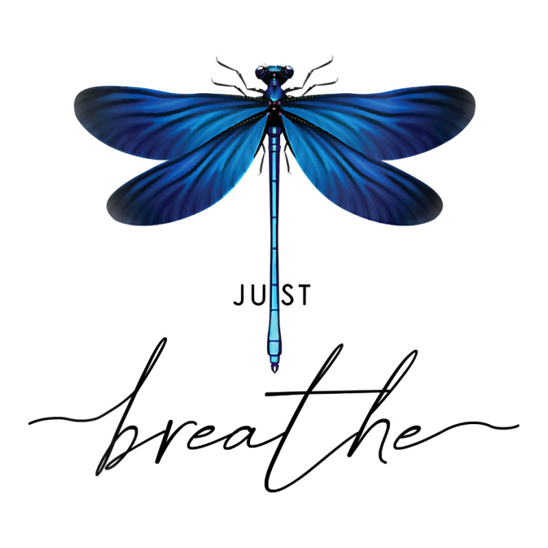 Womens Just Dragonfly Tattoodesign Summer Breathe Meditation Yoga V Ne V-neck Tee | Artistshot