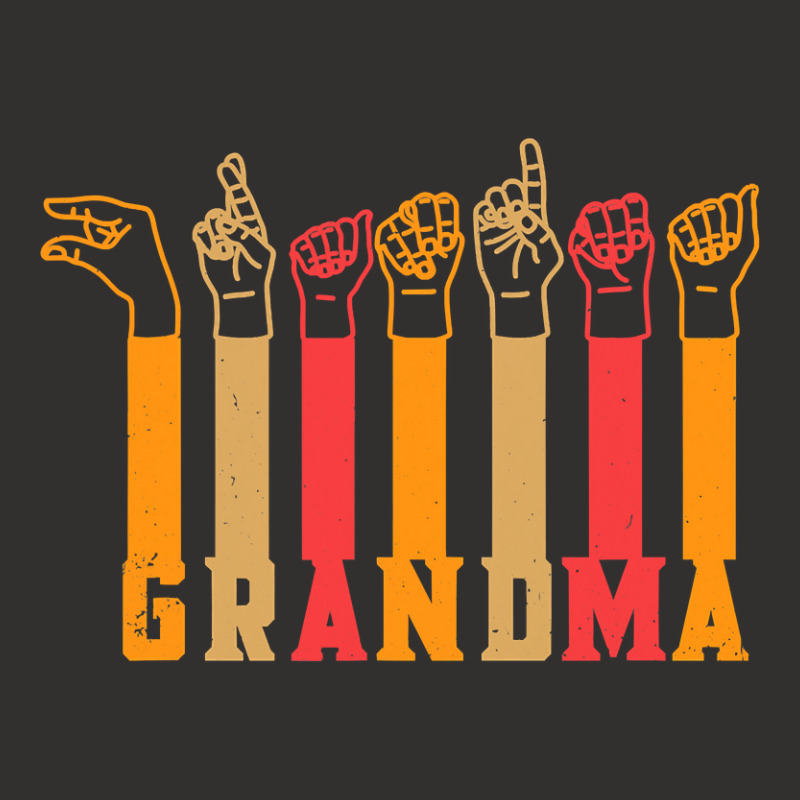 Asl Grandma American Sign Language Grandmother Mothers Day Champion Hoodie by EricWade | Artistshot