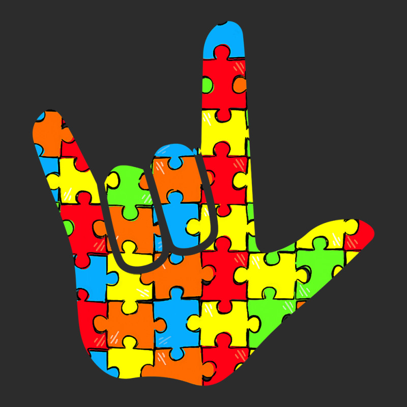 Asl Love Sign Language Autism Gift Awareness Support Exclusive T-shirt by EricWade | Artistshot