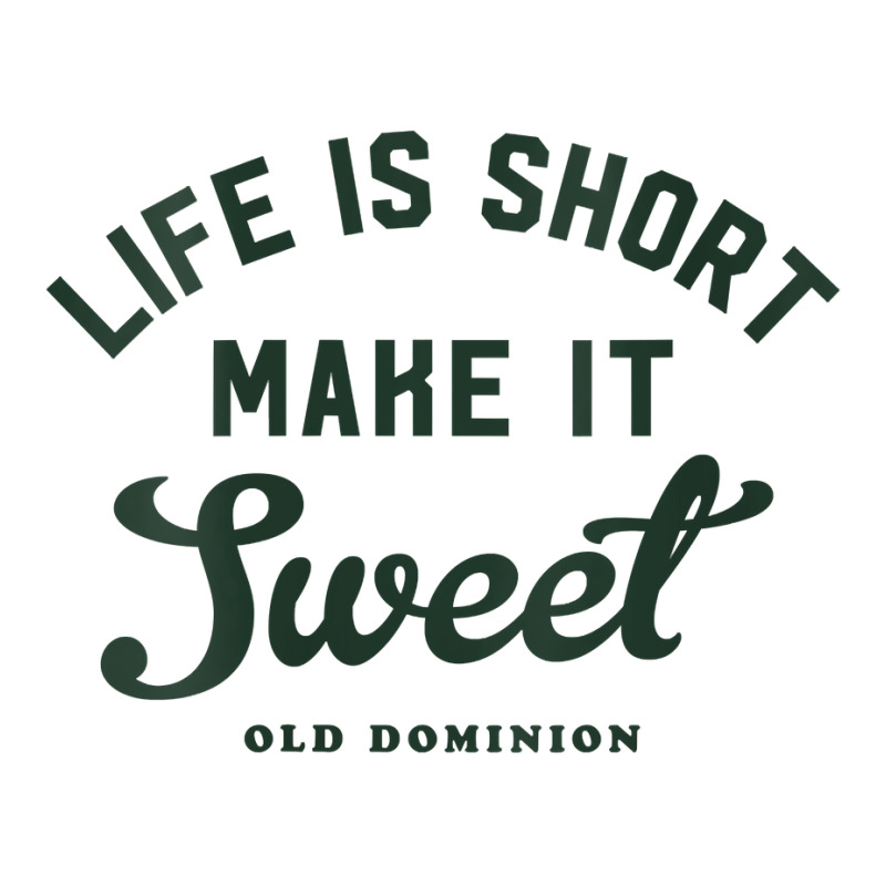 Womens Life Is Short Make It Sweet V Neck T Shirt Crewneck Sweatshirt | Artistshot