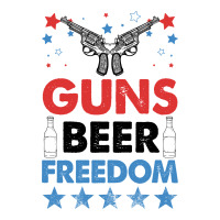 Guns Beer Freedom For White Stainless Steel Water Bottle | Artistshot