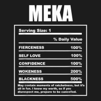 Meka Nickname  First Name Nutrition Facts Funny T Shirt Hoodie & Jogger Set | Artistshot