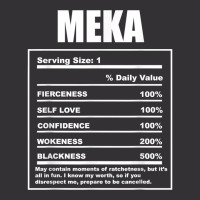 Meka Nickname  First Name Nutrition Facts Funny T Shirt Vintage Hoodie And Short Set | Artistshot