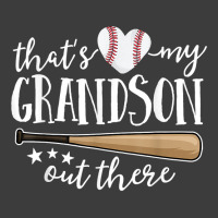 That's My Grandson Out There Gift Women Baseball Grandma T Shirt Men's Polo Shirt | Artistshot