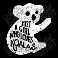 Just A Girl Who Loves Koalas Funny  Australian Koala Adjustable Cap | Artistshot