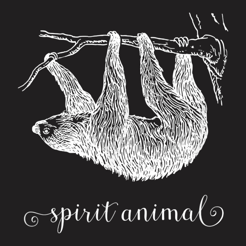 Sloth Spirit Animal Cute T Shirt T-shirt | Artistshot