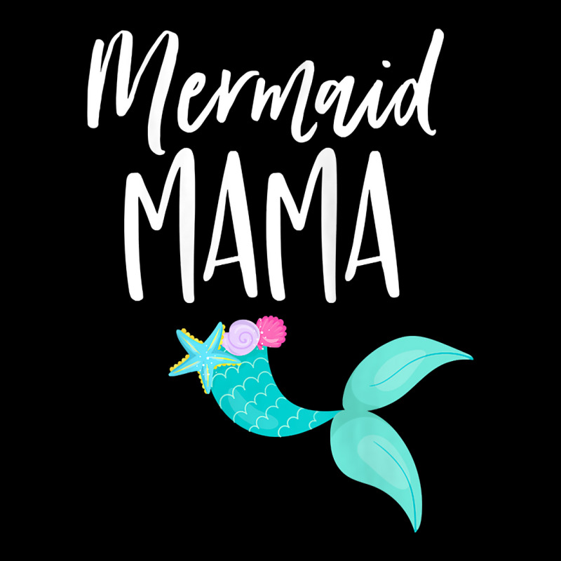 Womens Mermaid Birthday Party Shirt For Girl Momma Mom Mermaid Mama Ta V-neck Tee | Artistshot