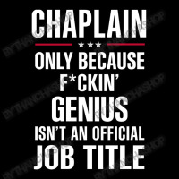 Gift For F Ckin' Genius Chaplain Adjustable Cap | Artistshot