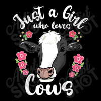 Kids Cow Just A Girl Who Loves Cows Cow Lovers Legging | Artistshot