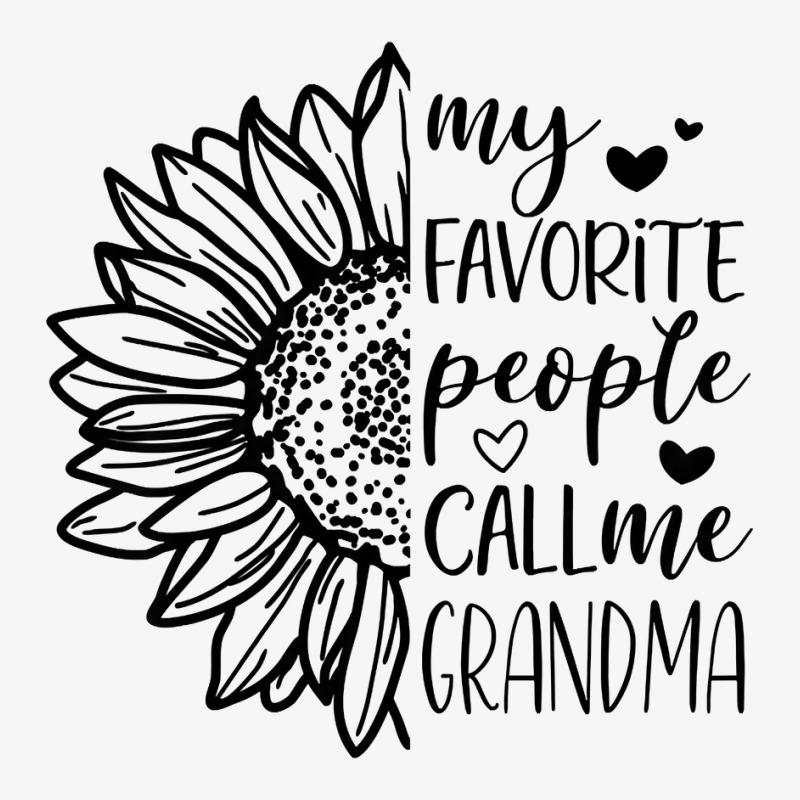 Womens My Favorite People Call Me Grandma Tee Grandparents Day Premium Champion Hoodie | Artistshot